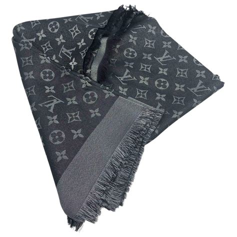 replica louis vuitton scarves|louis vuitton scarf men's grey.